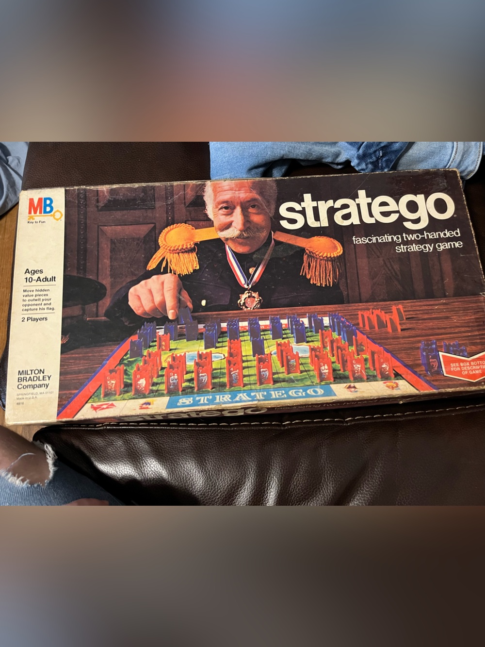 Stratego Board Game Original Milton Bradley 1961